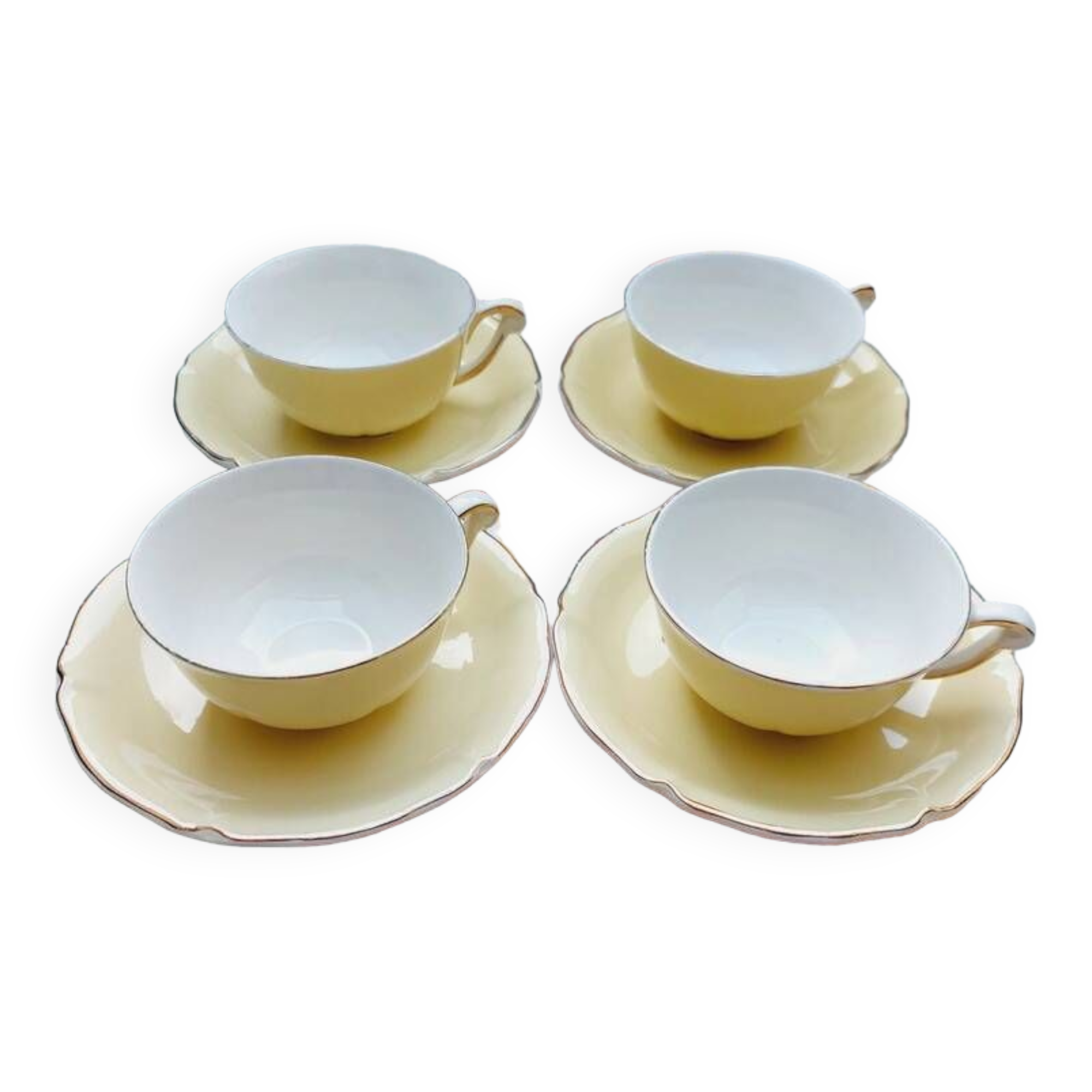 4 Ceranord Trianon cups