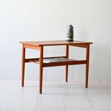 Vintage Scandinavian teak side table, design by Yngvar Sundström