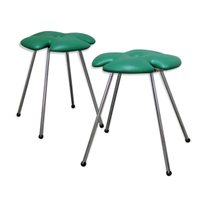 Couple de tabourets italiens