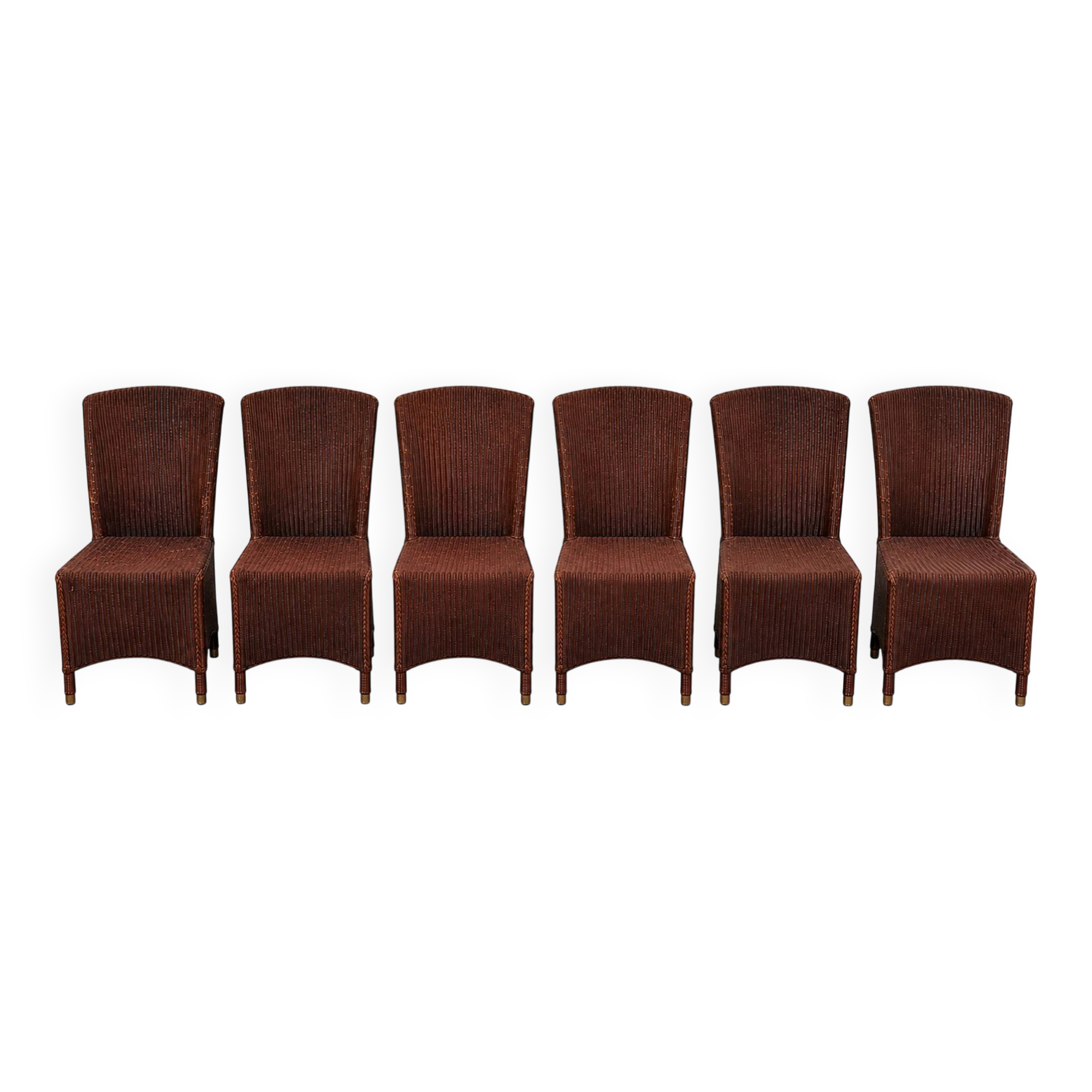 6 vintage Lloyd Loom chairs – Vincent Sheppard
