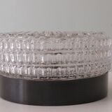 Brutalist wall or ceiling lamp by Niko Belgique 1960