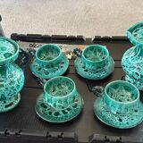 Ceramic tea service Vallauris