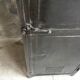Riveted cloakroom converted into storage cabinet - early twentieth century
