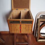 Wicker deco basket