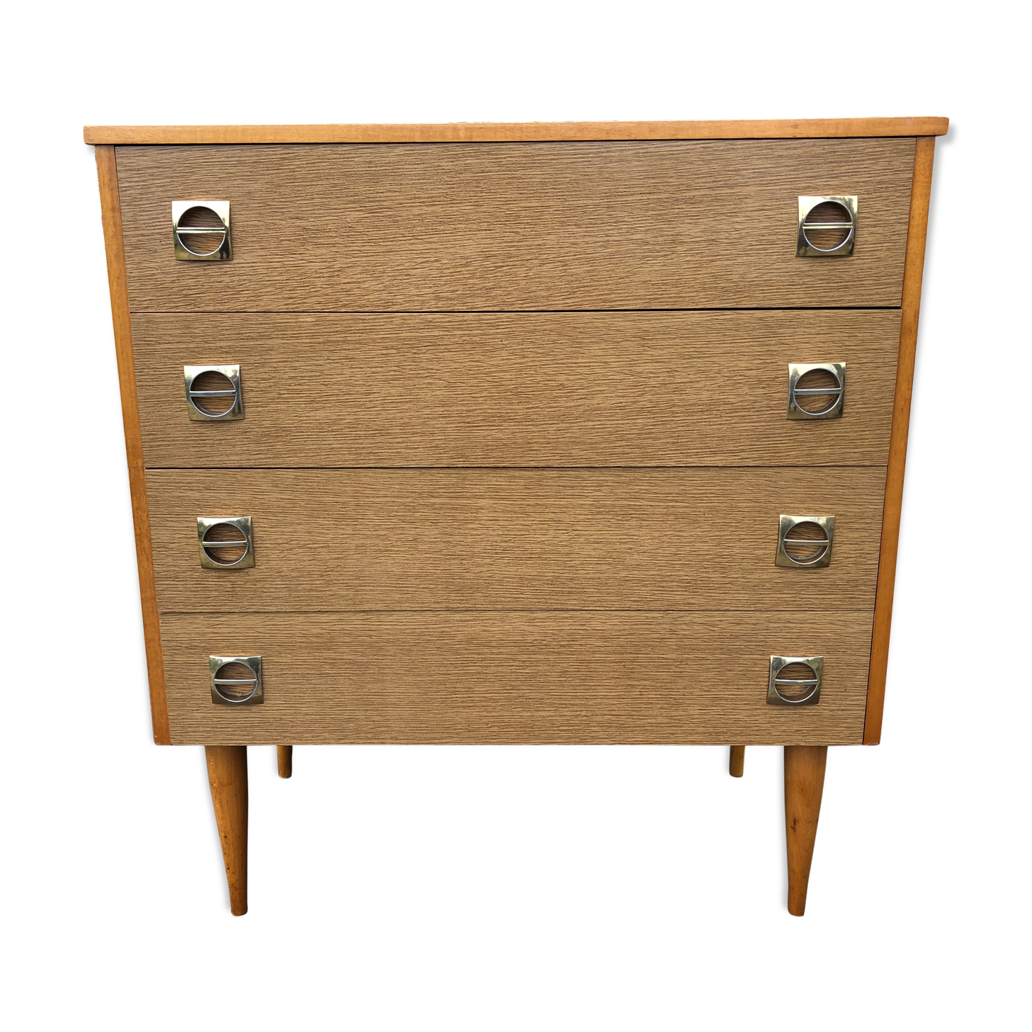 Vintage dresesr 4 drawers 60/70