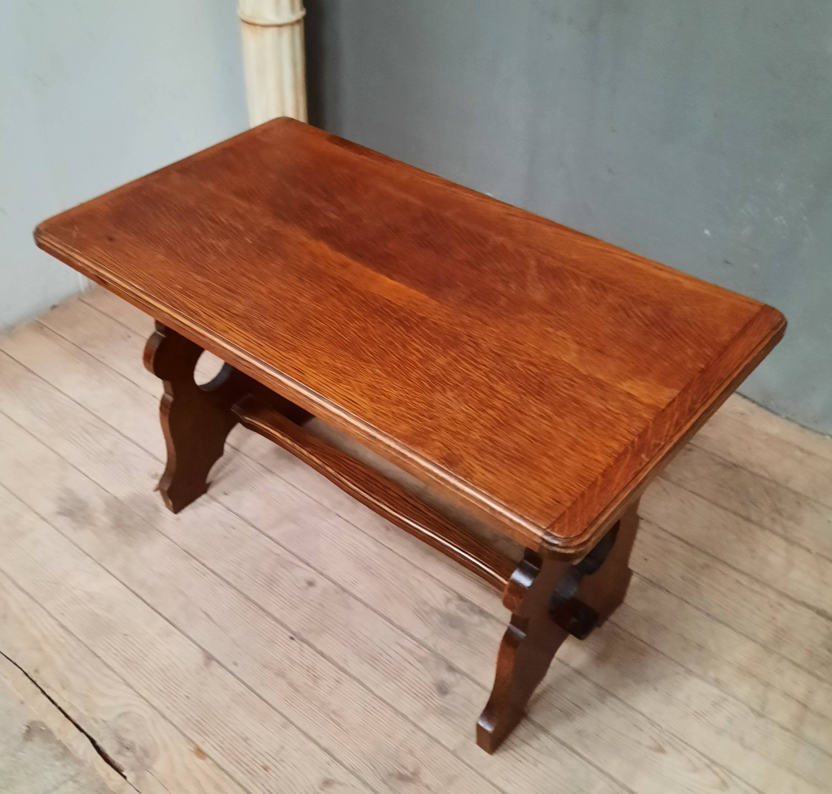 Solid wood coffee table