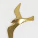 Pair of brass birds