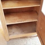 Vintage glass library