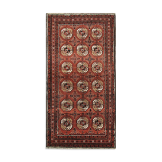 Turkmen handmade wool persian rug- 97x175cm