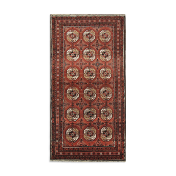 Turkmen handmade wool persian rug- 97x175cm