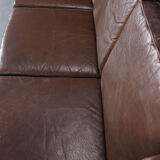 Mogens Hanse, Danish three seater leather sofa