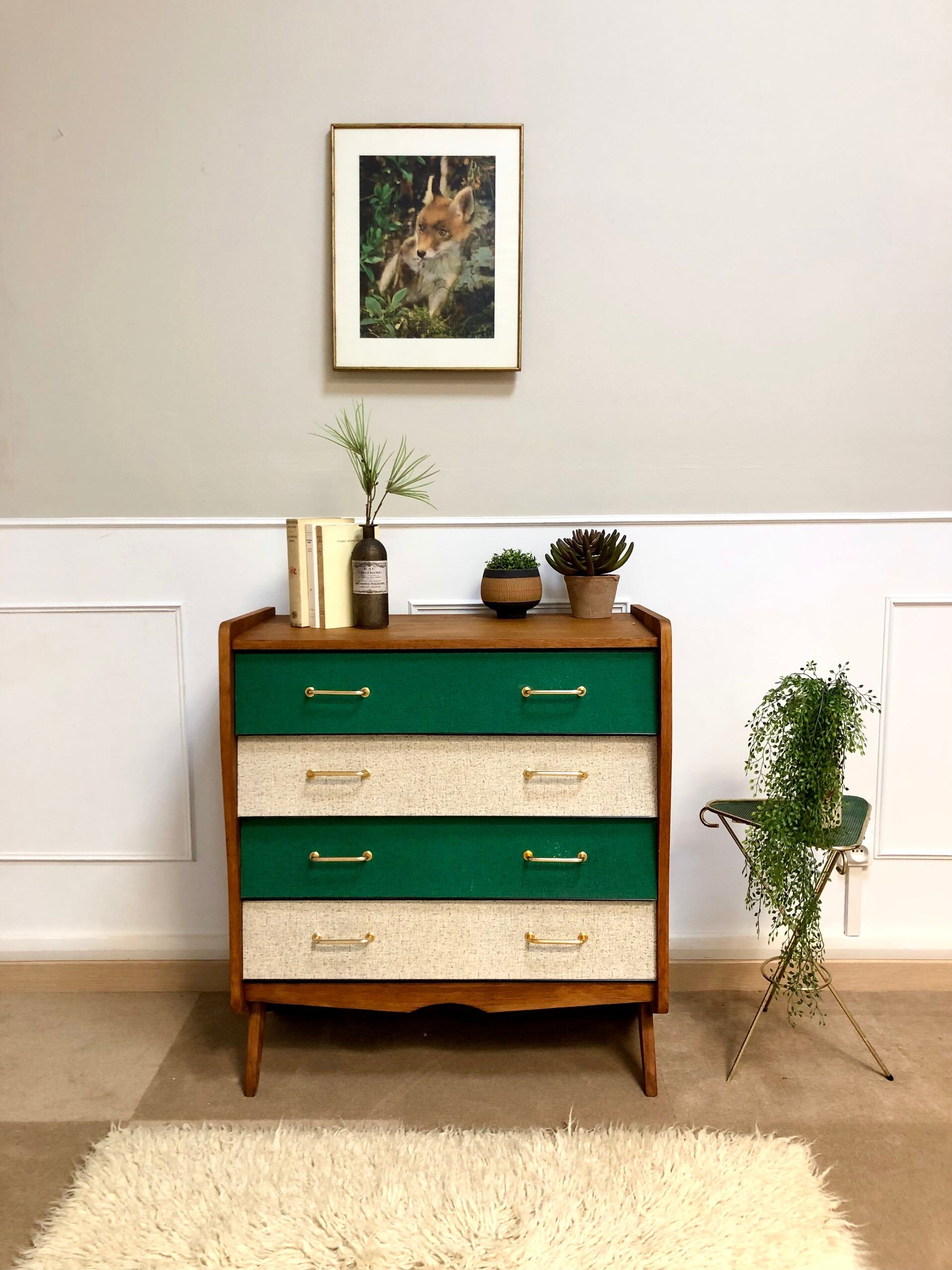 Scandinavian vintage chest of drawers