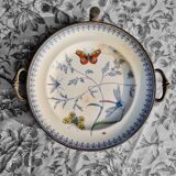 Antique ceramic and metal hot plate p and b pinder and bourne