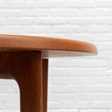 Table basse danoise Niels Bach des années 1960