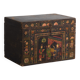 Antique chest painted in pine wood – China, around 1900
