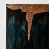 Lovers enamel artwork by Vitus Lőrincz