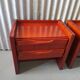 Pair of vintage bedside table