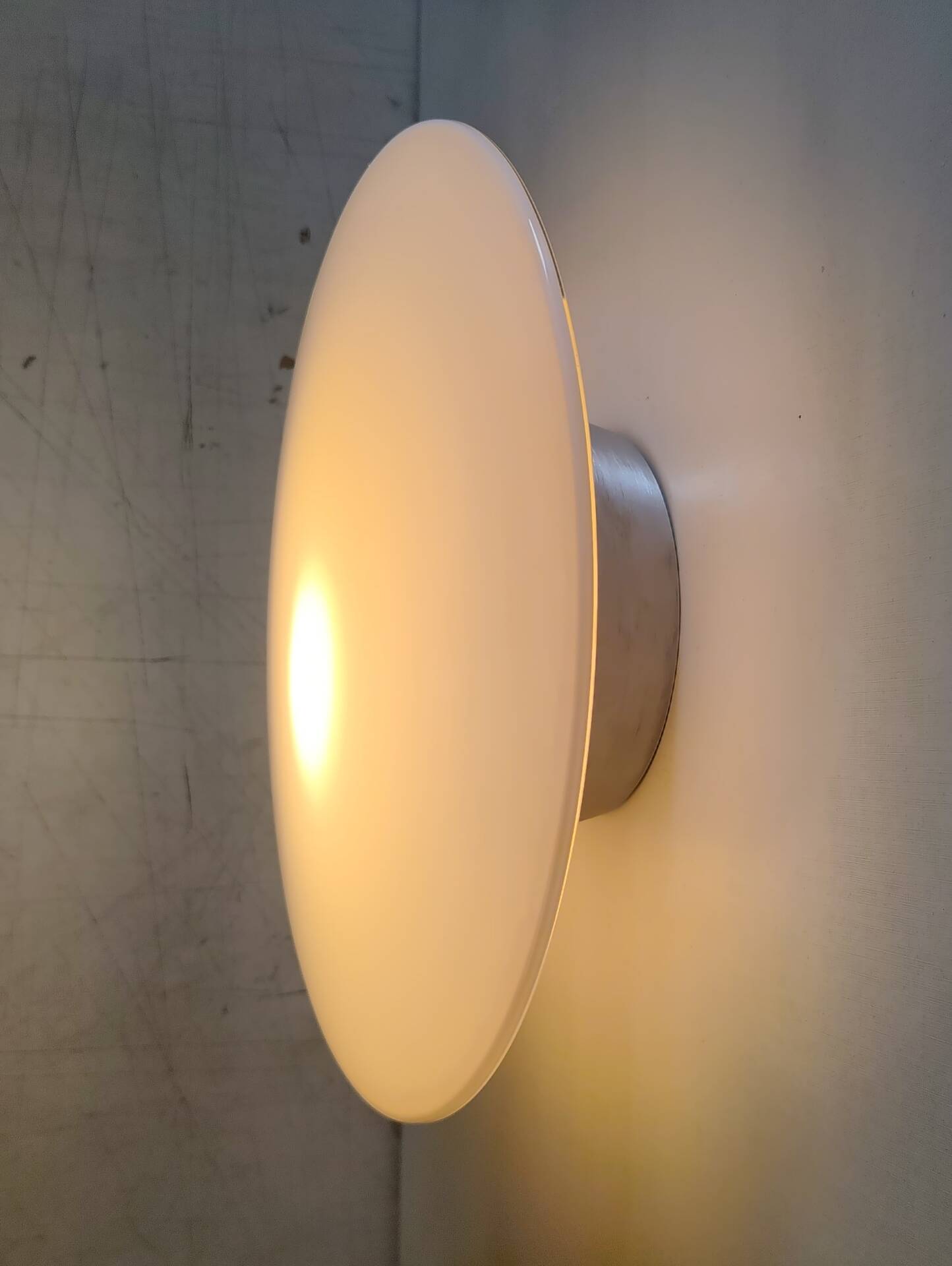 Ceiling light or wall lamp model Eklipta by Louis Poulsen - 1950s/60s