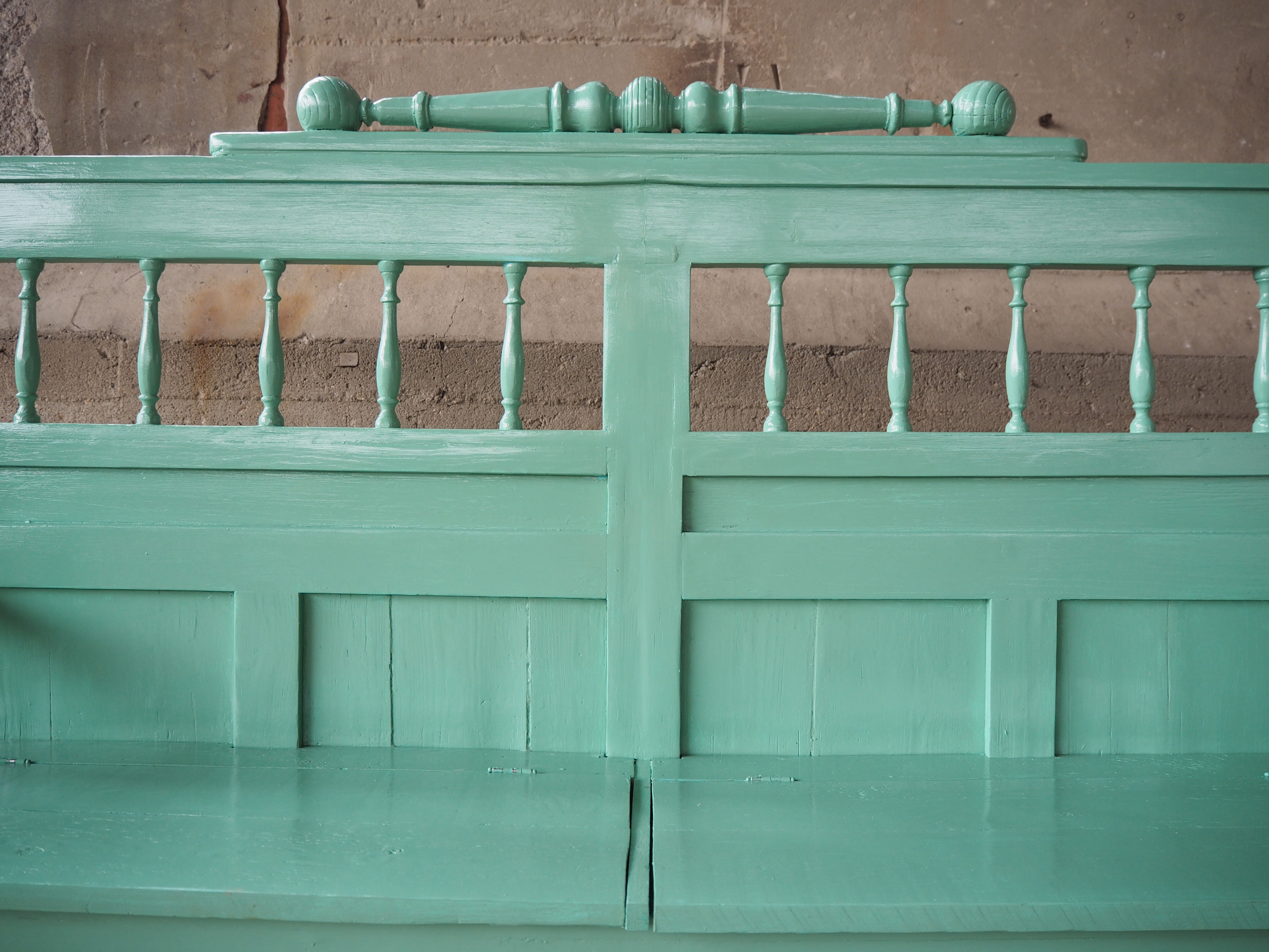 Antique Wooden Bench, 1920s
