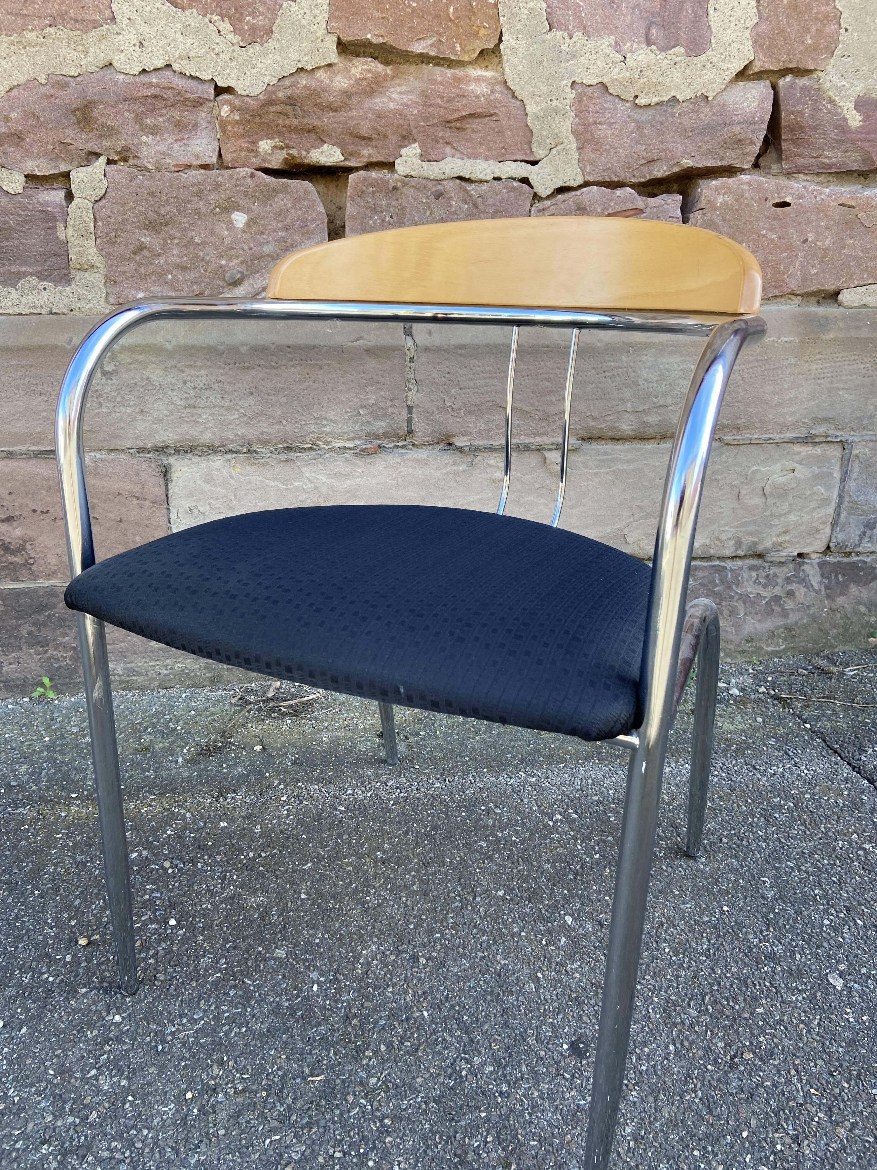 Office armchair design 1980-90s