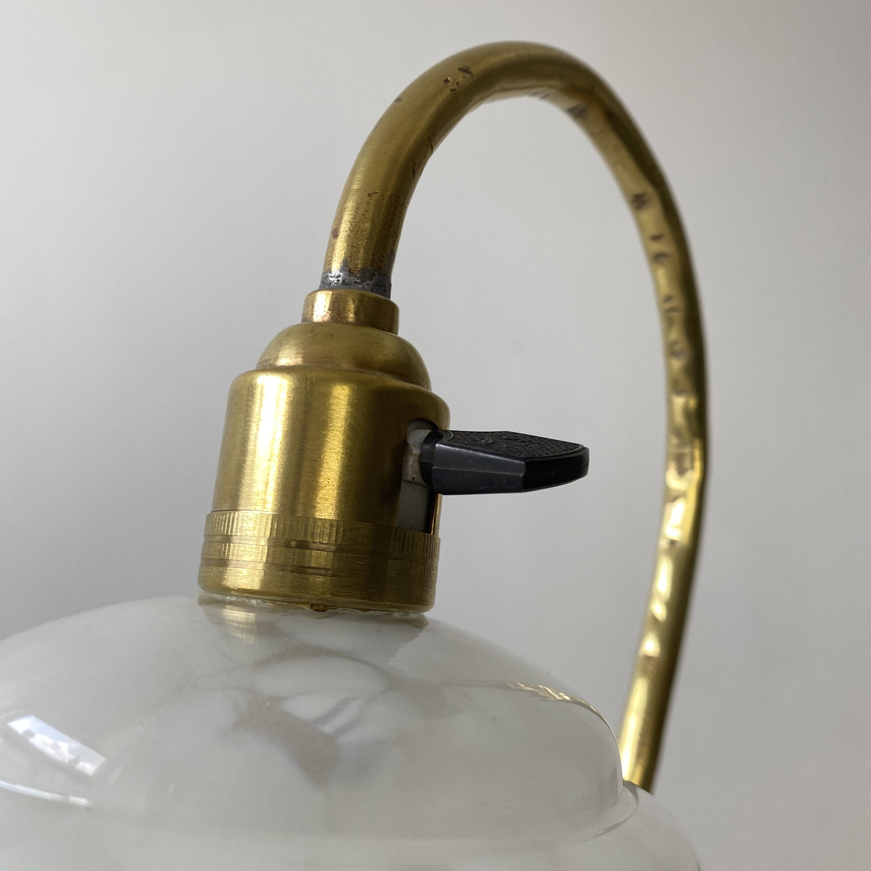 Vintage swan neck desk lamp