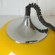 Vintage Meblo Harvey Guzzini Pendant Light MCM Yellow Plastic Hanging Lamp