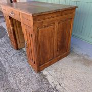 Vintage solid wood desk