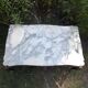 Brass and marble coffee table