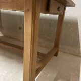 Solid wood farmhouse table – country style 230cm