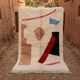 Tapis berbère tissè main traditionnelle 250/250 cm