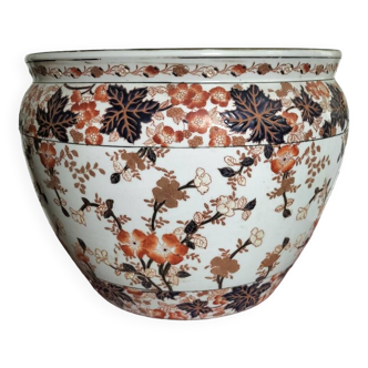 Imari plant pot