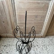 Wrought iron magazine rack
