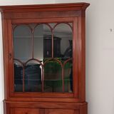 Corner cabinet, early 20th century corner display cabinet
