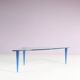 1980s “Lobachevsky” coffee table designed by Isao Hosoe for Tonelli, Italy