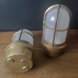 Paire appliques anciennes  bateau