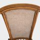 Pair of vintage rattan and cane armchairs – 1960s/70s Pair of f