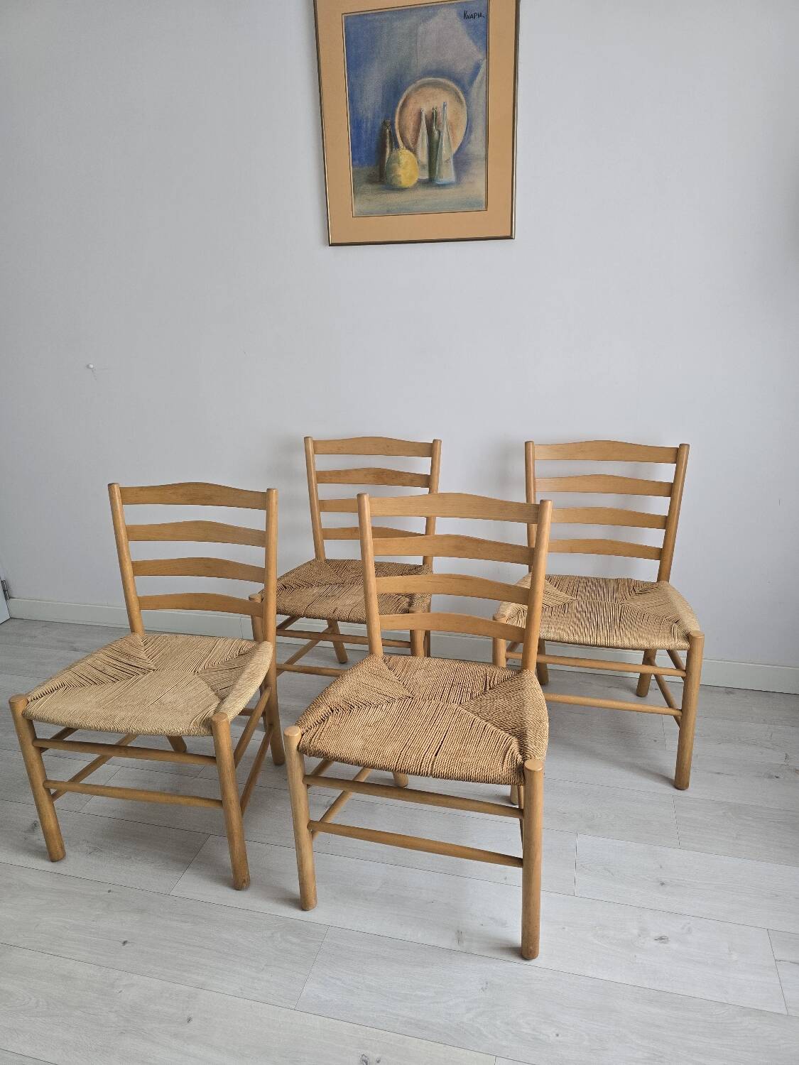 4× Chaises de salle à manger Fritz Hansen