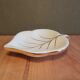 Vide poche en forme de feuille vintage
