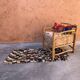 Moroccan carpet boucherouite colored - 70 x 160 cm