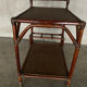 Rattan and cane server