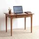 Desk table, kitchen table, vintage 1950s oak side table.