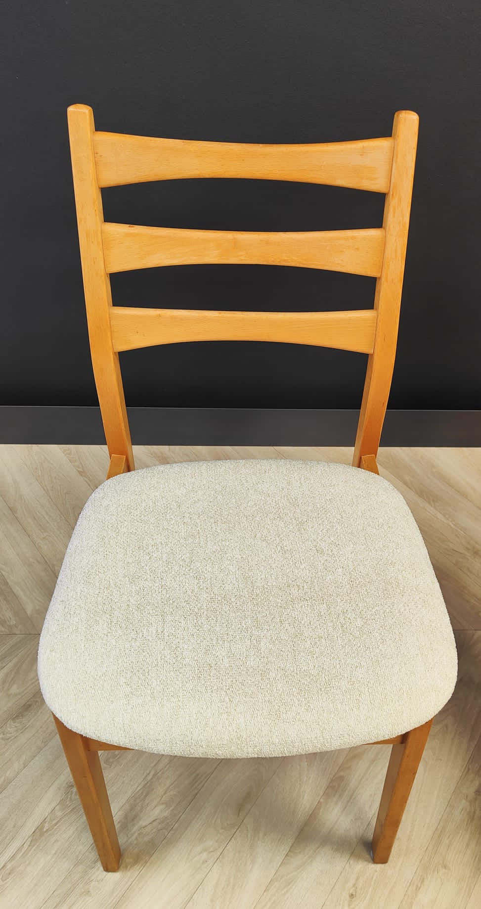 Four mid century chairs vintage