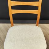 Four mid century chairs vintage