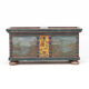 Large Rustic Farmhouse Romantic Folk Art Bridal Chest