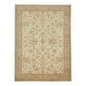 Turkish Handknotted Wool Oushak Rug 265 cm x 353 cm