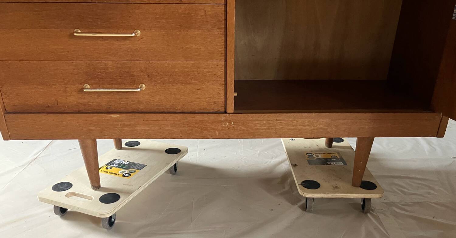 1960s cabinet, desk, display cabinet, drawers