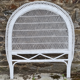 Headboard in bamboo, rattan and wicker