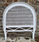 Headboard in bamboo, rattan and wicker