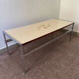 Scandinavian rotating top coffee table from the 60s