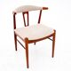 Deux chaises en teck, design danois, années 1960